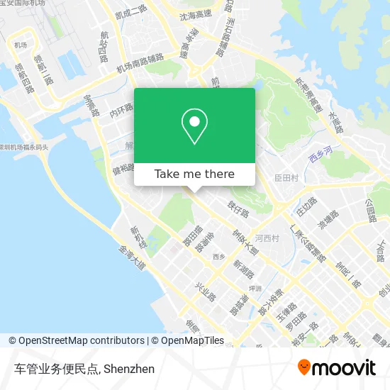 车管业务便民点 map