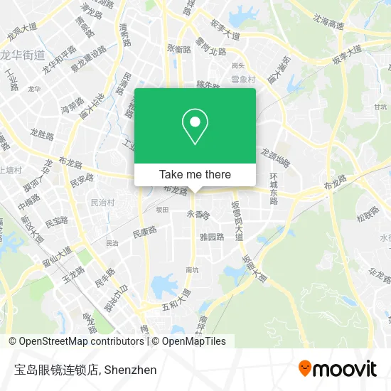 宝岛眼镜连锁店 map