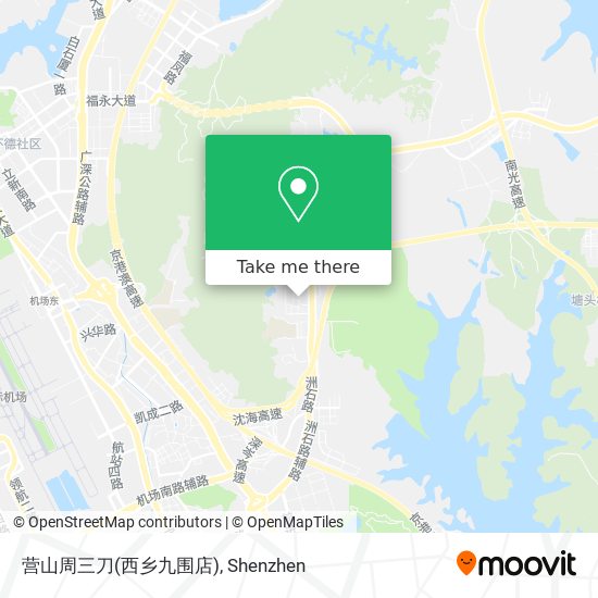 营山周三刀(西乡九围店) map
