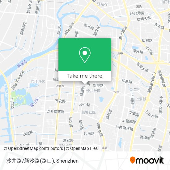 沙井路/新沙路(路口) map