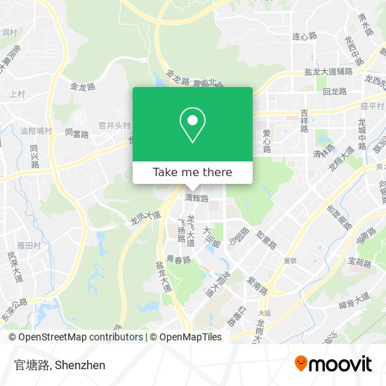 官塘路 map