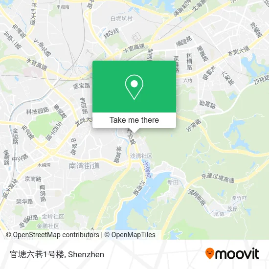 官塘六巷1号楼 map