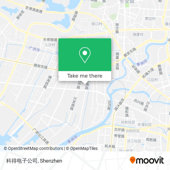 科得电子公司 map