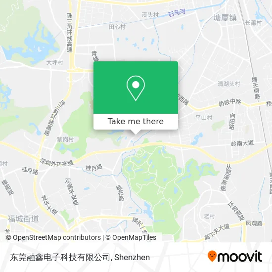 东莞融鑫电子科技有限公司 map