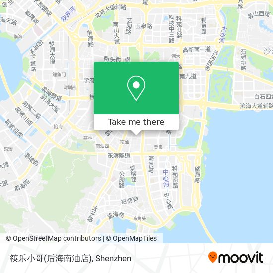 筷乐小哥(后海南油店) map