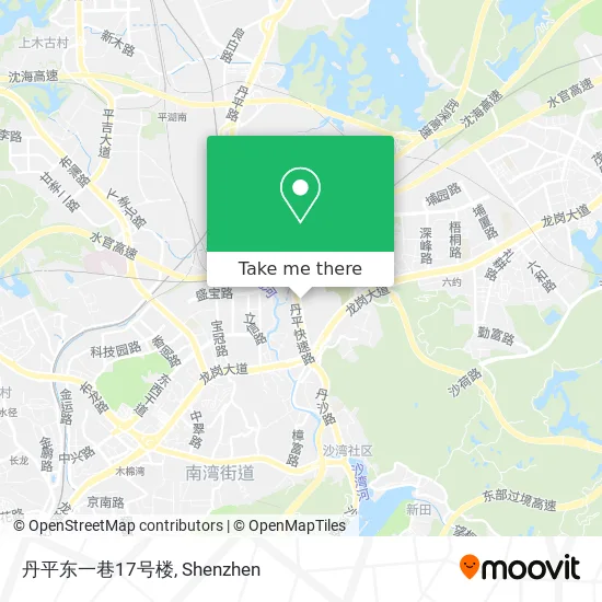 丹平东一巷17号楼 map