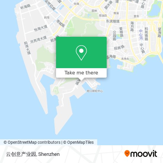 云创意产业园 map