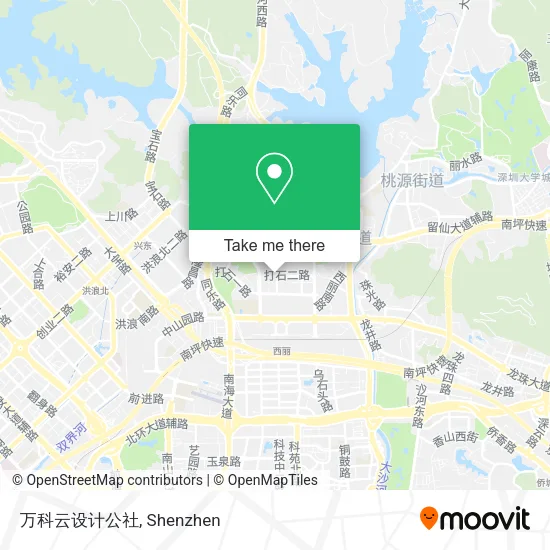 万科云设计公社 map