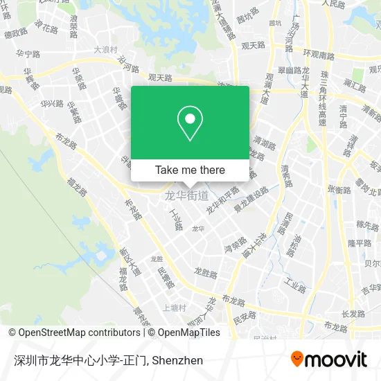深圳市龙华中心小学-正门 map