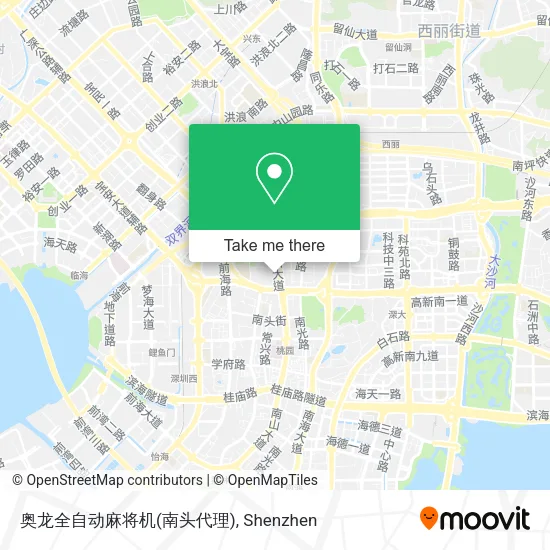 奥龙全自动麻将机(南头代理) map