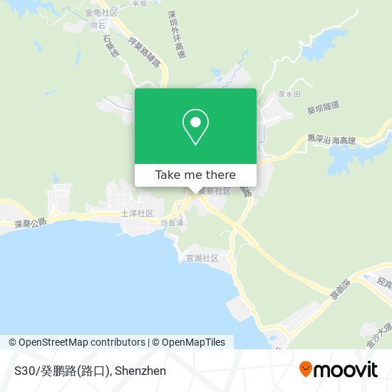 S30/癸鹏路(路口) map