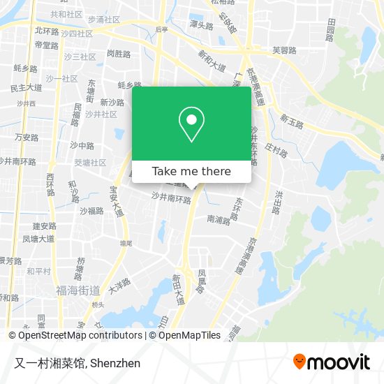 又一村湘菜馆 map