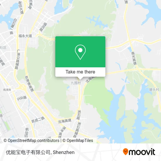 优能宝电子有限公司 map