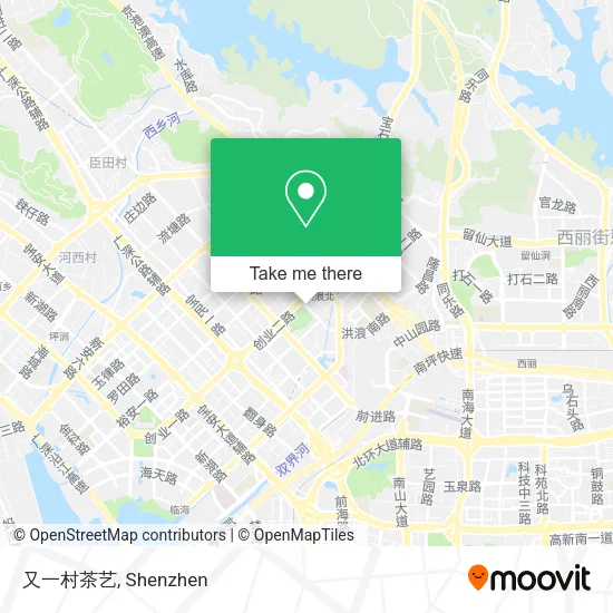 又一村茶艺 map