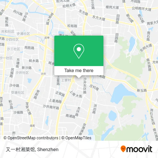 又一村湘菜馆 map