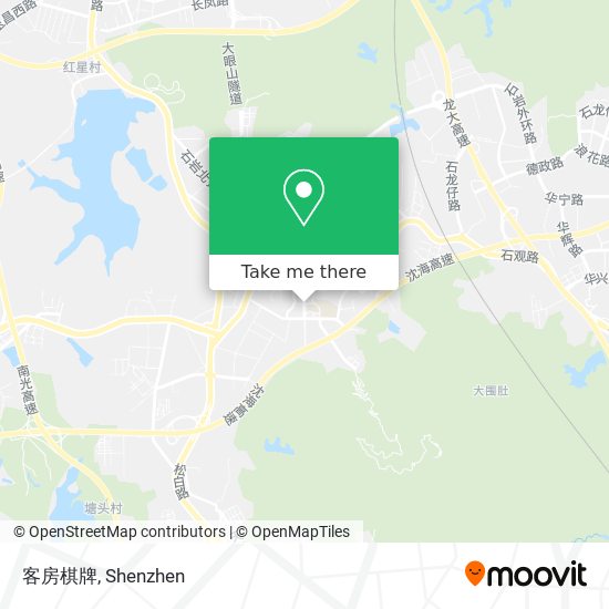 客房棋牌 map