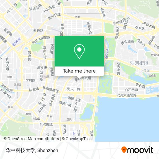 华中科技大学 map