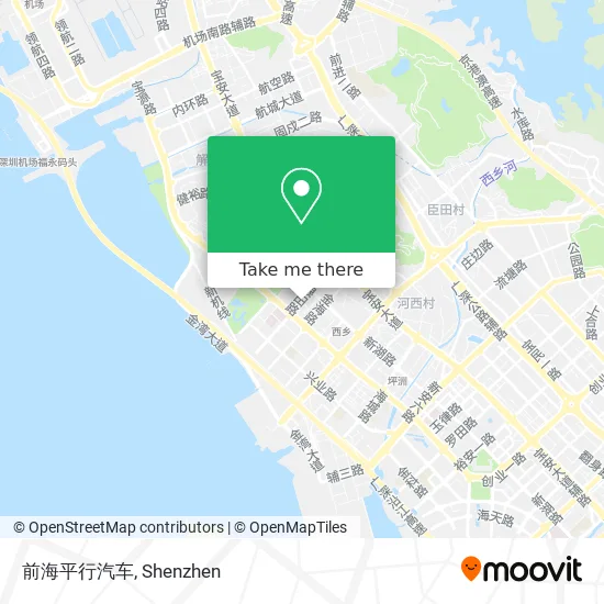前海平行汽车 map
