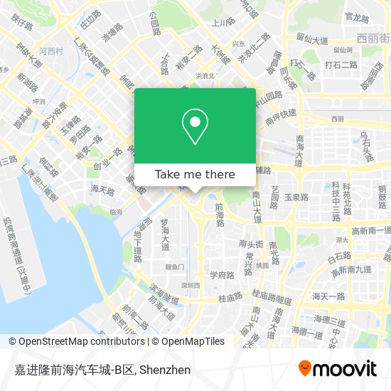 嘉进隆前海汽车城-B区 map