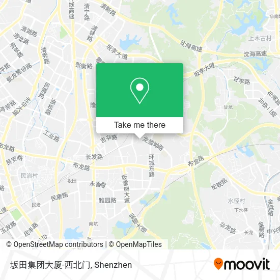 坂田集团大厦-西北门 map