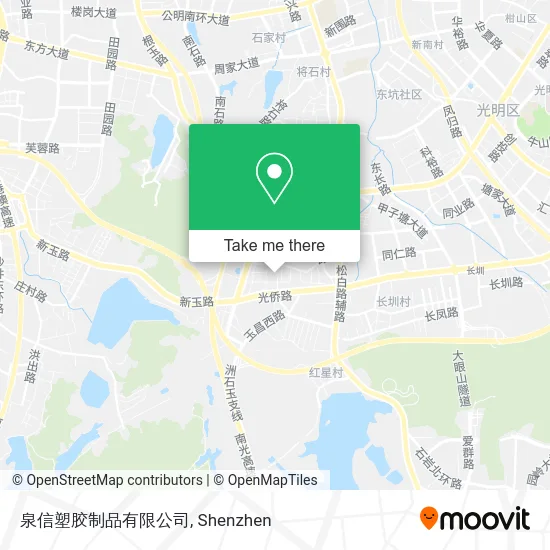 泉信塑胶制品有限公司 map