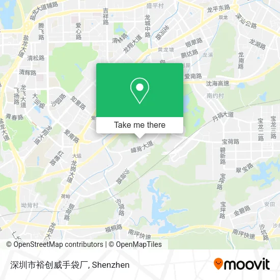 深圳市裕创威手袋厂 map