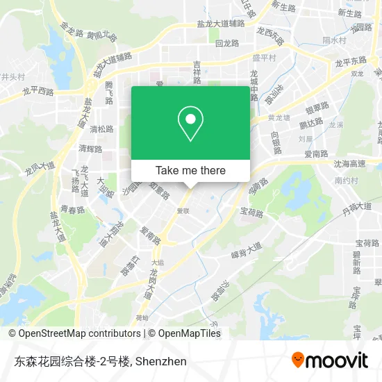 东森花园综合楼-2号楼 map