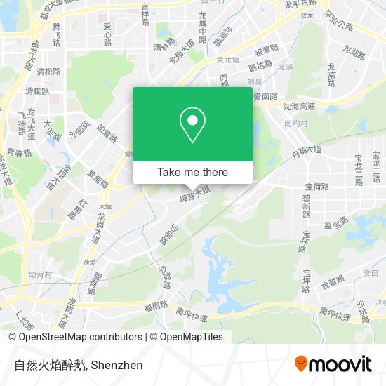 自然火焰醉鹅 map