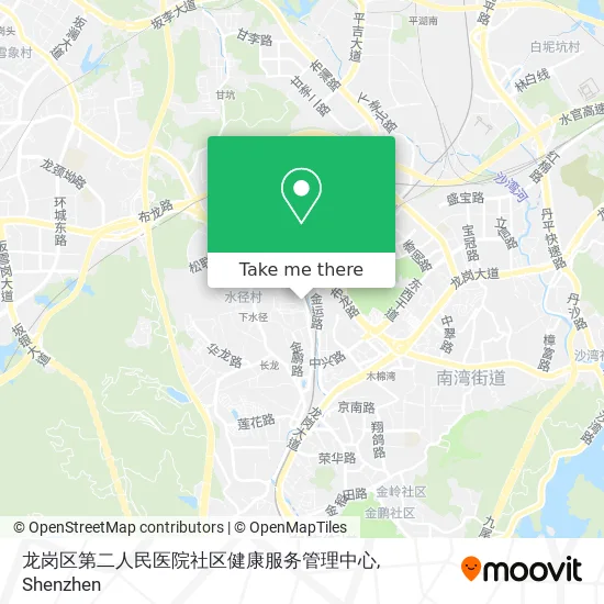 龙岗区第二人民医院社区健康服务管理中心 map
