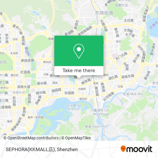 SEPHORA(KKMALL店) map
