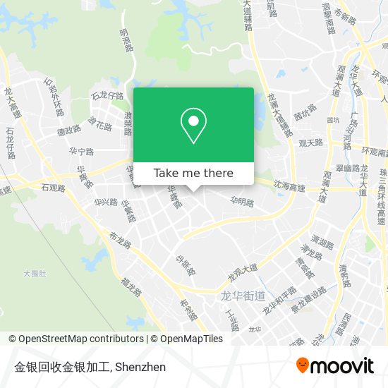 金银回收金银加工 map