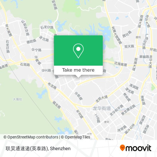 联昊通速递(英泰路) map