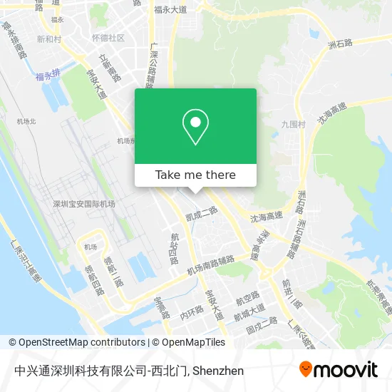 中兴通深圳科技有限公司-西北门 map