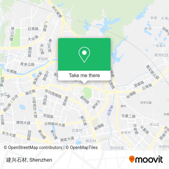 建兴石材 map