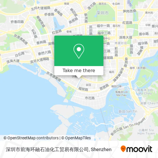 深圳市前海环融石油化工贸易有限公司 map
