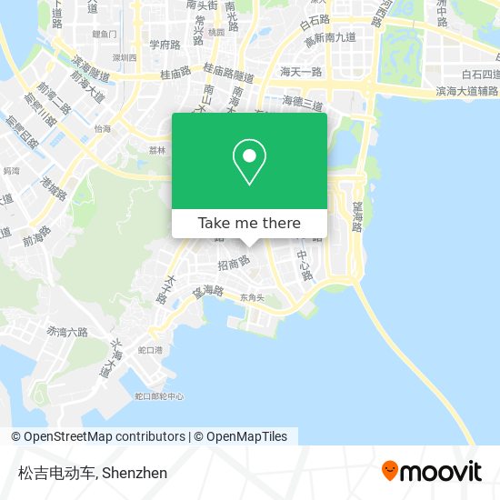 松吉电动车 map