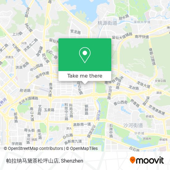 帕拉纳马黛茶松坪山店 map