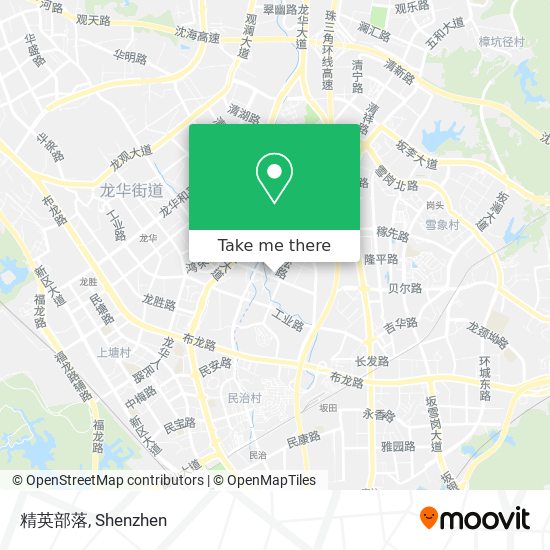 精英部落 map