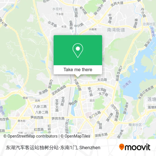 东湖汽车客运站独树分站-东南1门 map