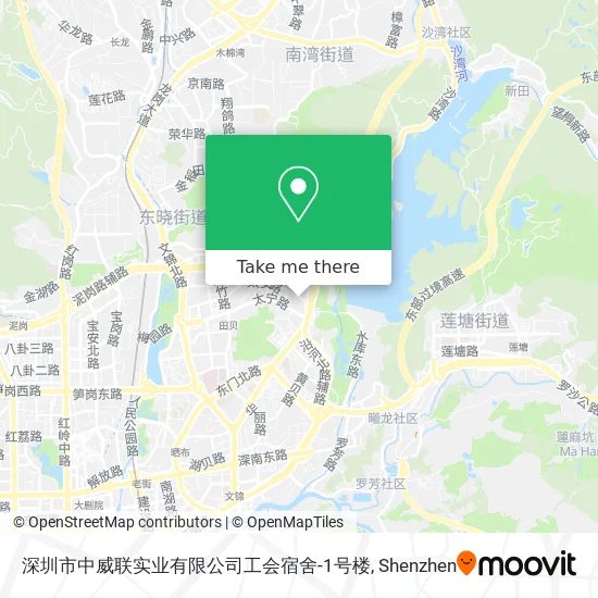 深圳市中威联实业有限公司工会宿舍-1号楼 map