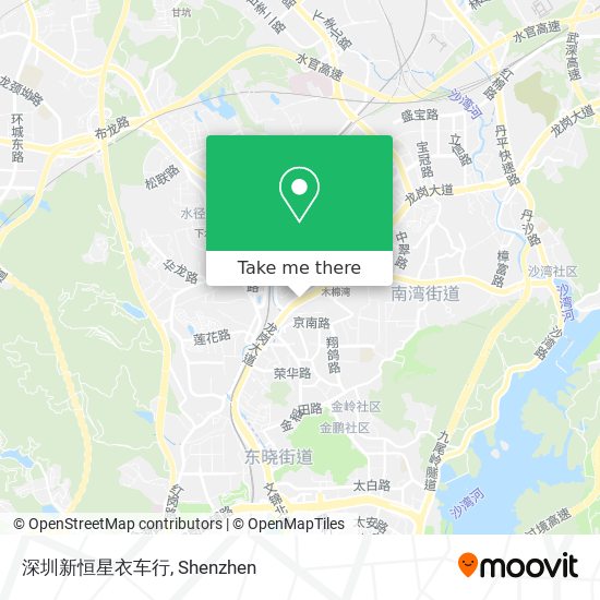 深圳新恒星衣车行 map