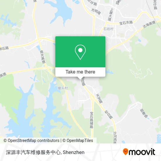 深源丰汽车维修服务中心 map