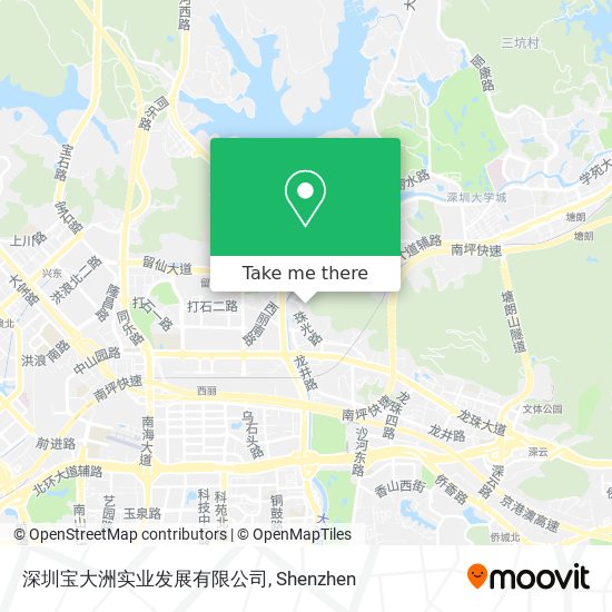 深圳宝大洲实业发展有限公司 map