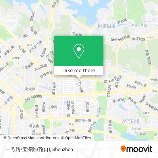 一号路/宝深路(路口) map