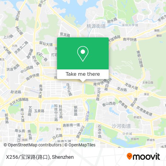 X256/宝深路(路口) map