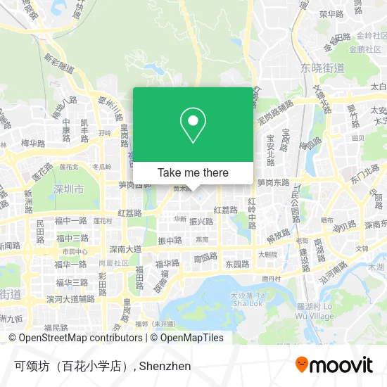 可颂坊（百花小学店） map