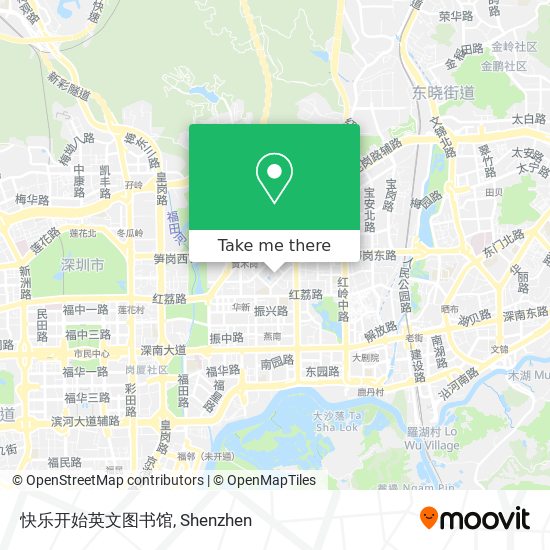 快乐开始英文图书馆 map
