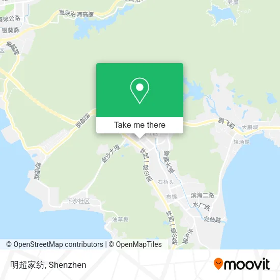 明超家纺 map