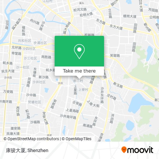 康骏大厦 map