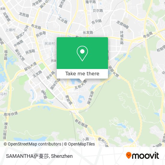 SAMANTHA萨蔓莎 map